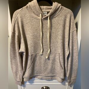The Greii, Cozy Beige Hoodie Sweater, S, EC.